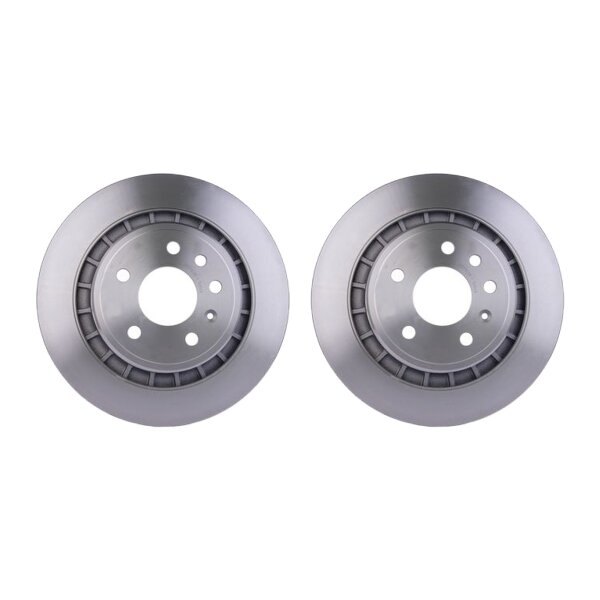 2 Brake Discs externally ventilated Ø 65.6 mm 20 mm HELLA for e.g. SAAB 9-5