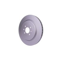 2 Brake Discs internally ventilated Ø 58 mm 24 mm HELLA suitable for e.g. MG TF