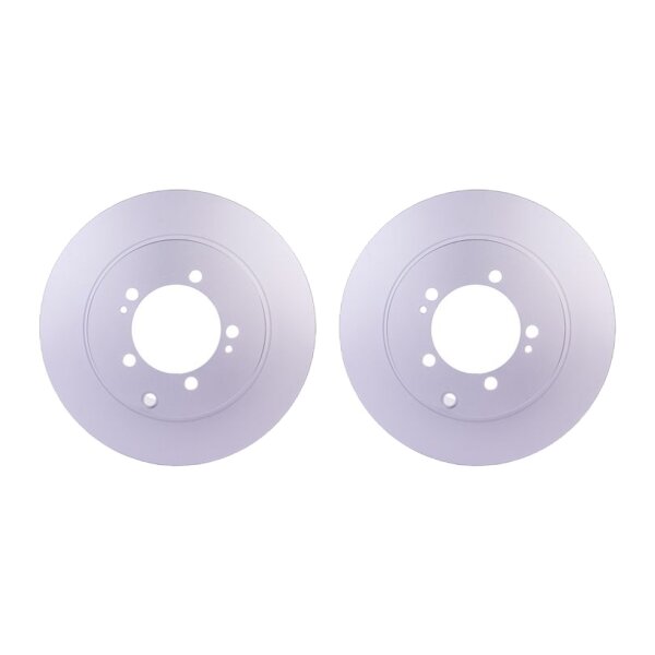 2 Brake Discs ventilated Ø 90 mm 22 mm HELLA for e.g. MITSUBISHI LANCER