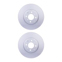 2 Brake Discs internally ventilated Ø 64 mm 25 mm...