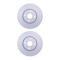 2 Brake Discs externally ventilated Ø 55 mm 25 mm...