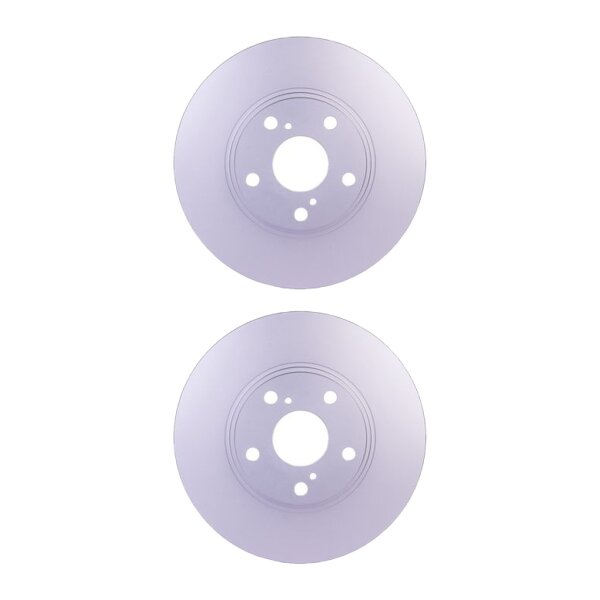 2 Brake Discs internally ventilated Ø 62 mm 28 mm HELLA for e.g. LEXUS RX