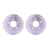 2 Bremsscheiben voll Ø 85,6 mm 10 mm HELLA passend...