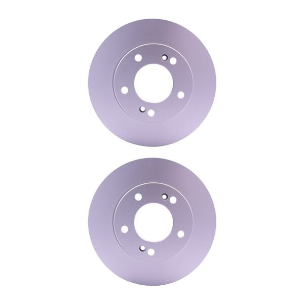 2 Brake Discs internally ventilated Ø 85 mm 28 mm HELLA for SSANGYONG RODIUS