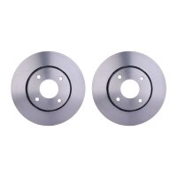 2 Brake Discs with external ventilation Ø 69 mm 26...