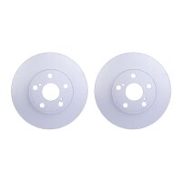 2 Brake Discs internally ventilated Ø 55 mm 25 mm...