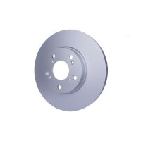 2 Brake Discs internally ventilated Ø 64.2 mm 23 mm HELLA for HONDA ACCORD