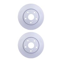 2 Brake Discs internally ventilated Ø 62 mm 25 mm...