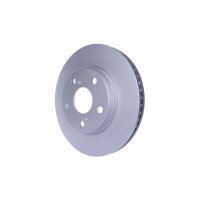 2 Brake Discs internally ventilated Ø 62 mm 25 mm HELLA fits LEXUS HS