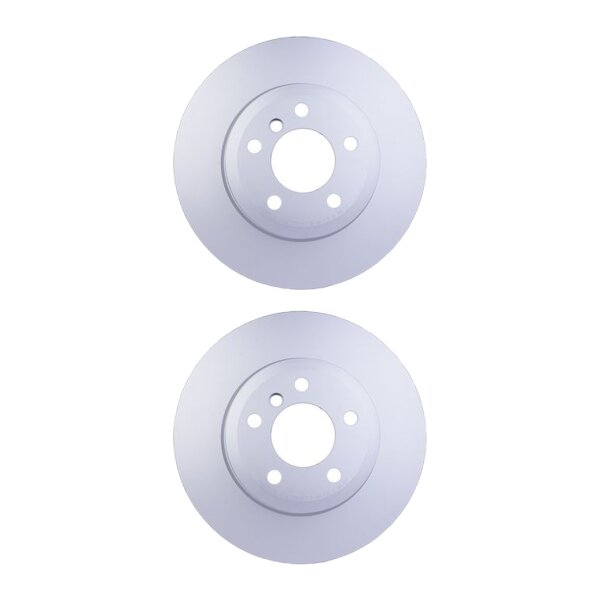 2 Brake Discs internally ventilated Ø 75 mm 24 mm HELLA suitable for BMW X6