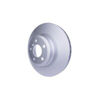 2 Brake Discs internally ventilated Ø 75 mm 24 mm HELLA suitable for BMW X6