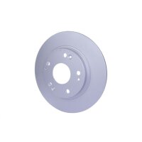 2 Brake Discs full Ø 64,2 mm 9 mm HELLA suitable for HONDA CR-Z