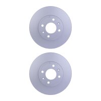 2 Brake Discs internally ventilated Ø 62.2 mm 22...