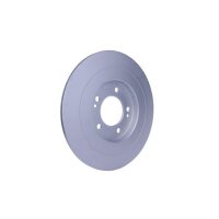 2 Brake Discs full Ø 76 mm 10 mm HELLA suitable for e.g. HYUNDAI i40