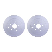 2 Brake Discs internally ventilated Ø 58 mm 20 mm...
