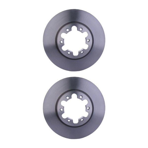 2 Brake Discs internally ventilated Ø 96 mm 26 mm HELLA for e.g. NISSAN ATLEON