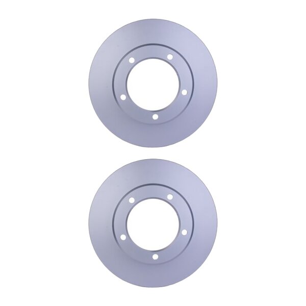 2 Brake Discs internally ventilated Ø 115 mm 32 mm HELLA for e.g. TOYOTA LAND