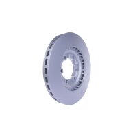 2 Brake Discs internally ventilated Ø 87 mm 27 mm HELLA for HYUNDAI TERRACAN