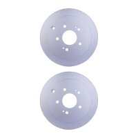 2 Brake Discs full Ø 69 mm 10 mm HELLA for...