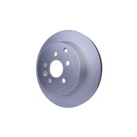 2 Brake Discs ventilated Ø 63.6 mm 20 mm HELLA for LAND ROVER FREELANDER