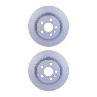 2 Bremsscheiben voll Ø 63,6 mm 12 mm HELLA passend...