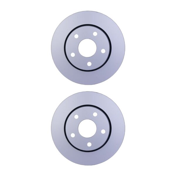 2 Bremsscheiben außenbelüftet Ø 72 mm 28 mm HELLA für JEEP WRANGLER