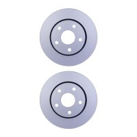 2 Brake Discs externally ventilated Ø 72 mm 28 mm...