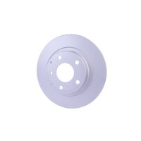 2 Brake Discs full Ø 68 mm 10 mm HELLA suitable for e.g. MAZDA 6