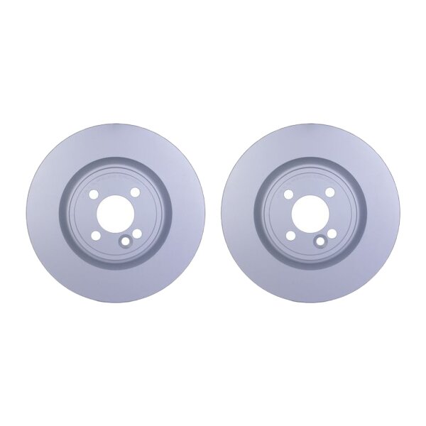 2 Brake Discs internally ventilated Ø 64.1 mm 22 mm HELLA for e.g. MINI MINI