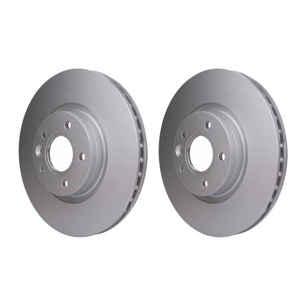 2 Brake Discs internally ventilated Ø 63.6 mm 25 mm HELLA for VOLVO V40
