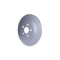 2 Brake Discs full Ø 55 mm 10 mm HELLA suitable for e.g. TOYOTA URBAN