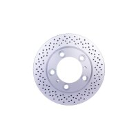 2 Brake Discs perforated Ø 98 mm 20 mm HELLA...