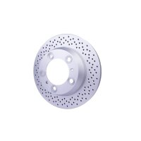 2 Brake Discs perforated Ø 98 mm 20 mm HELLA suitable for e.g. PORSCHE BOXSTER