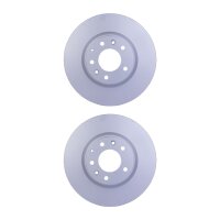 2 Brake Discs internally ventilated Ø 72 mm 24 mm...