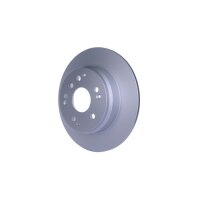 2 Brake Discs full Ø 64.1 mm 9 mm HELLA suitable for HONDA ELEMENT