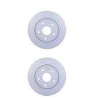 2 Brake Discs internally ventilated Ø 62 mm 22 mm...