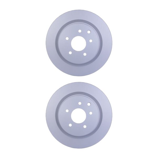 2 Brake Discs internally ventilated Ø 68 mm 22 mm HELLA for e.g. NISSAN 350Z