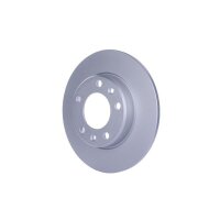 2 Brake Discs full Ø 71 mm 10 mm HELLA suitable for e.g. PEUGEOT 308