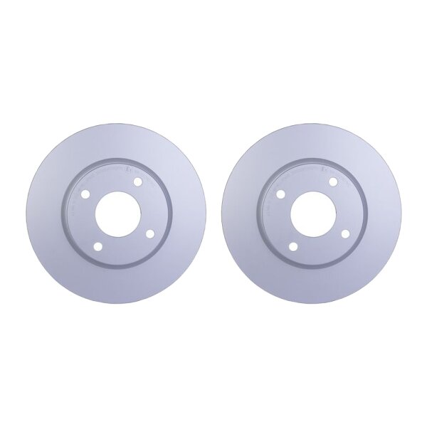 2 Bremsscheiben innenbelüftet Ø 68 mm 24 mm HELLA für u.a. NISSAN TIIDA