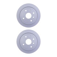 2 Brake Discs full Ø 60 mm 12 mm HELLA suitable...