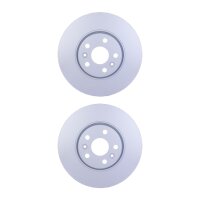 2 Brake Discs with external ventilation Ø 61 mm 24...