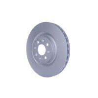 2 Brake Discs internally ventilated Ø 60 mm 28 mm HELLA for ABARTH GRANDE PUNTO