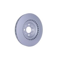 2 Brake Discs internally ventilated Ø 60 mm 28 mm HELLA for ABARTH GRANDE PUNTO