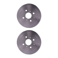 2 Brake Drum Ø 233 mm Ø 13.2 mm HELLA for...
