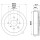 2 Brake Drum Ø 233 mm Ø 13.2 mm HELLA for e.g. TOYOTA AYGO