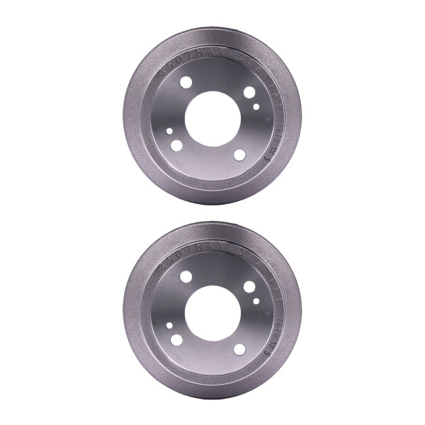 2 Brake Drums Ø 217 mm Ø 12.8 mm HELLA for e.g. HONDA CIVIC