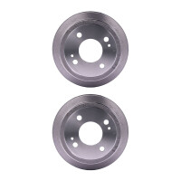 2 Brake Drums Ø 217 mm Ø 12.8 mm HELLA for...