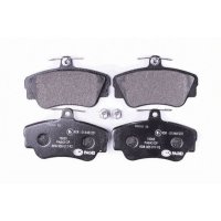Brake pad set, front brake disc HELLA PAGID for VOLVO 440