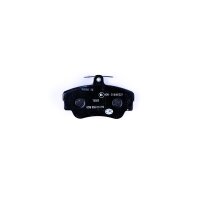 Brake pad set without wear warning 18.1 mm HELLA for e.g....