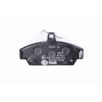 Brake pad set, front brake disc HELLA PAGID for MG ROVER MG TF MGF